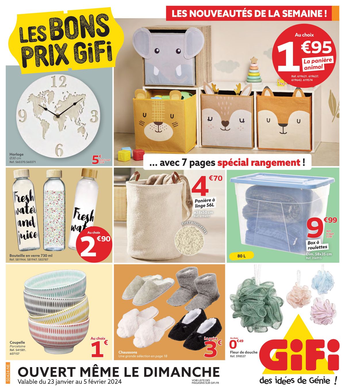 Catalogue Les bons prix Gifi, page 00001