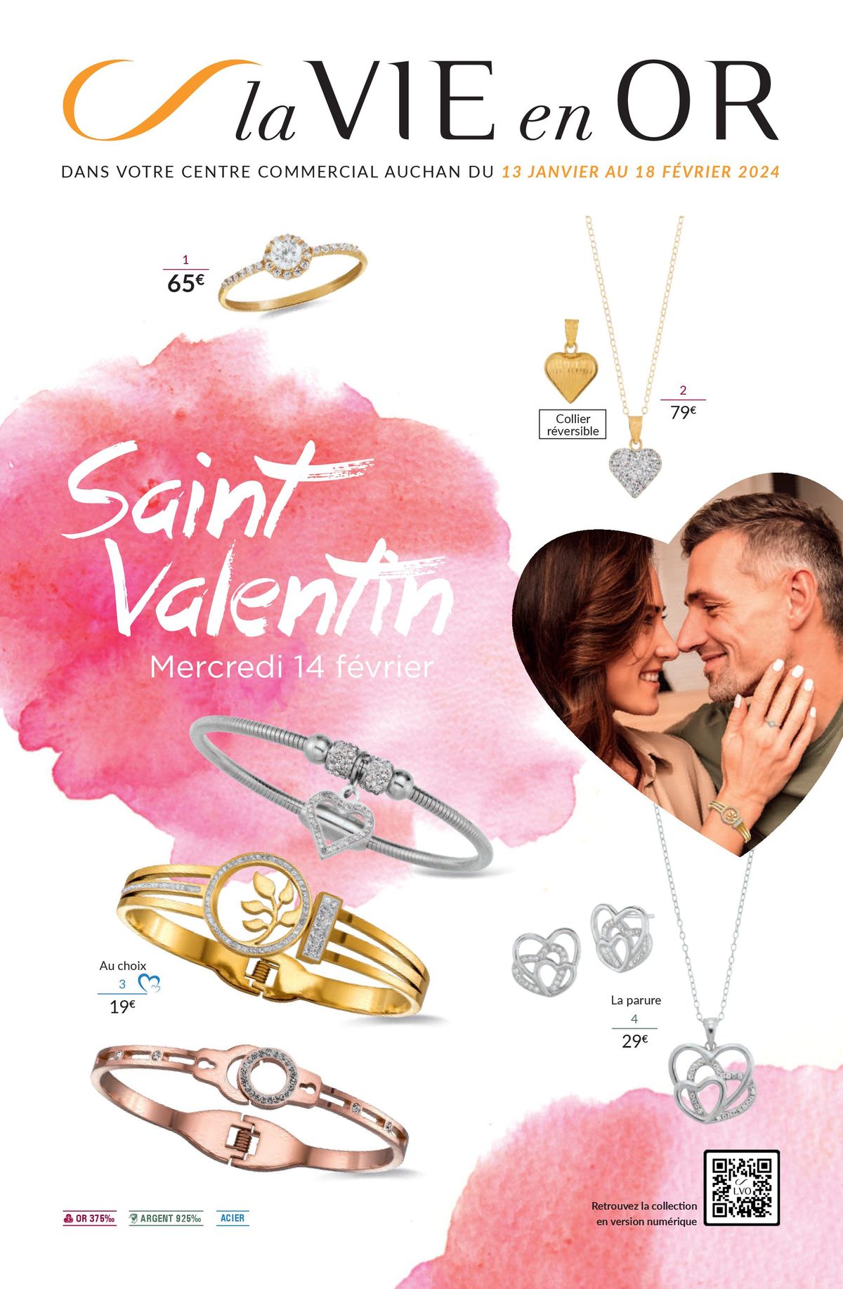 Catalogue La Vie en OR spécial Saint Valentin, page 00001