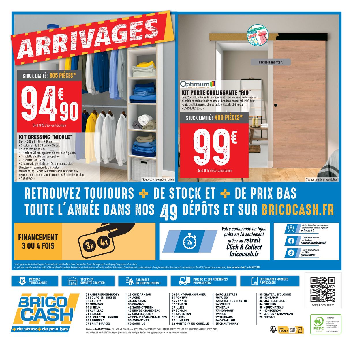 Catalogue Les arrivages Brico Cash , page 00008