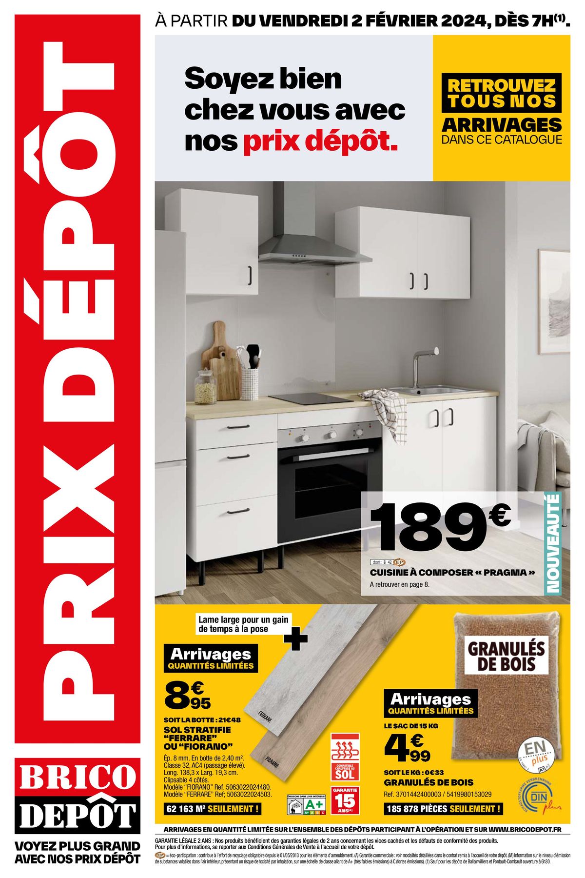 Catalogue Soyez bien chez vous avec nos prix dépôt, page 00001