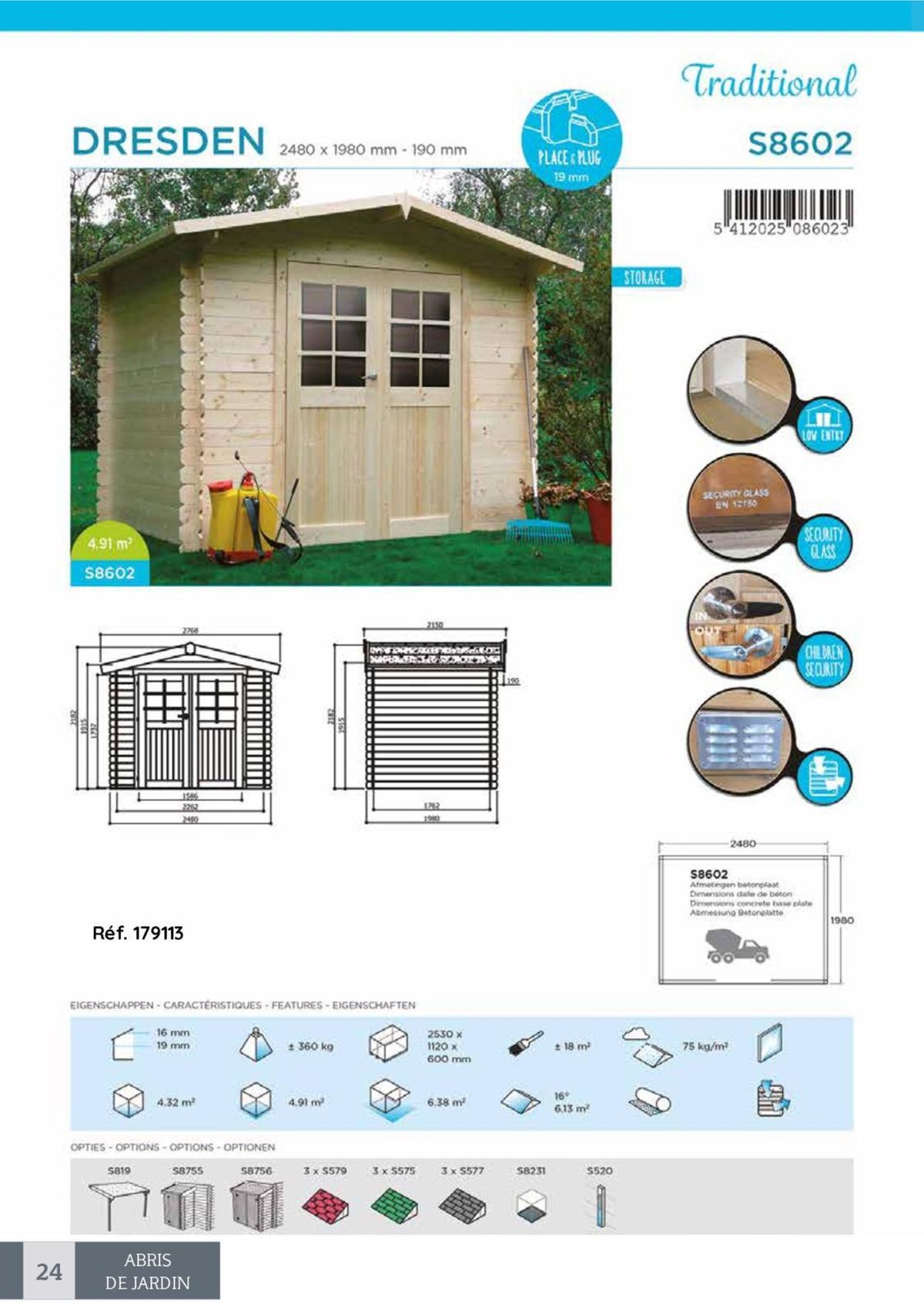 Catalogue Abris de Jardin, page 00020