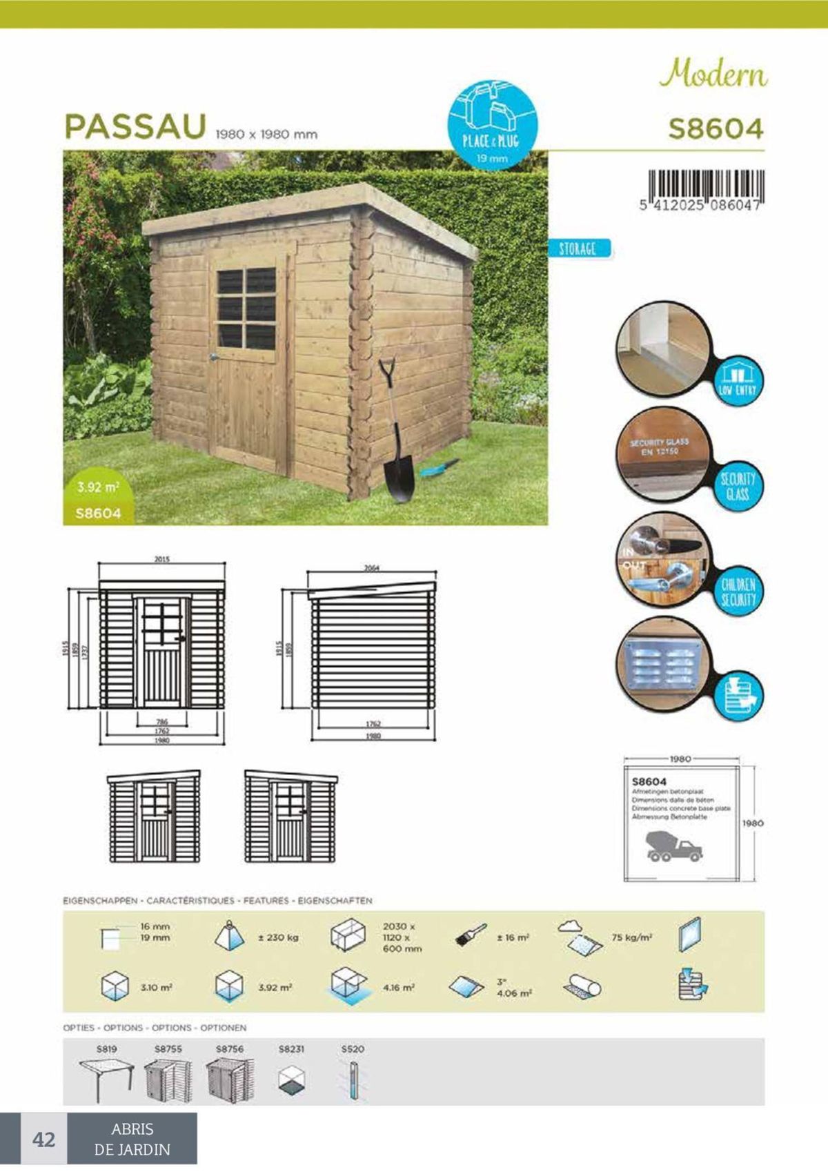 Catalogue Abris de Jardin, page 00040