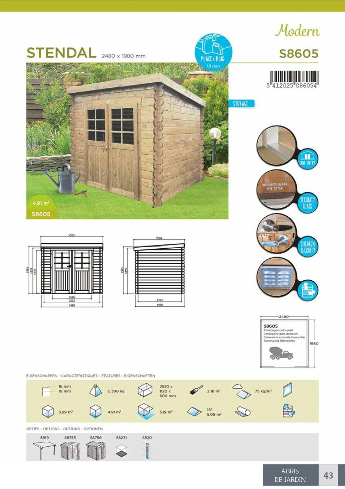 Catalogue Abris de Jardin, page 00041