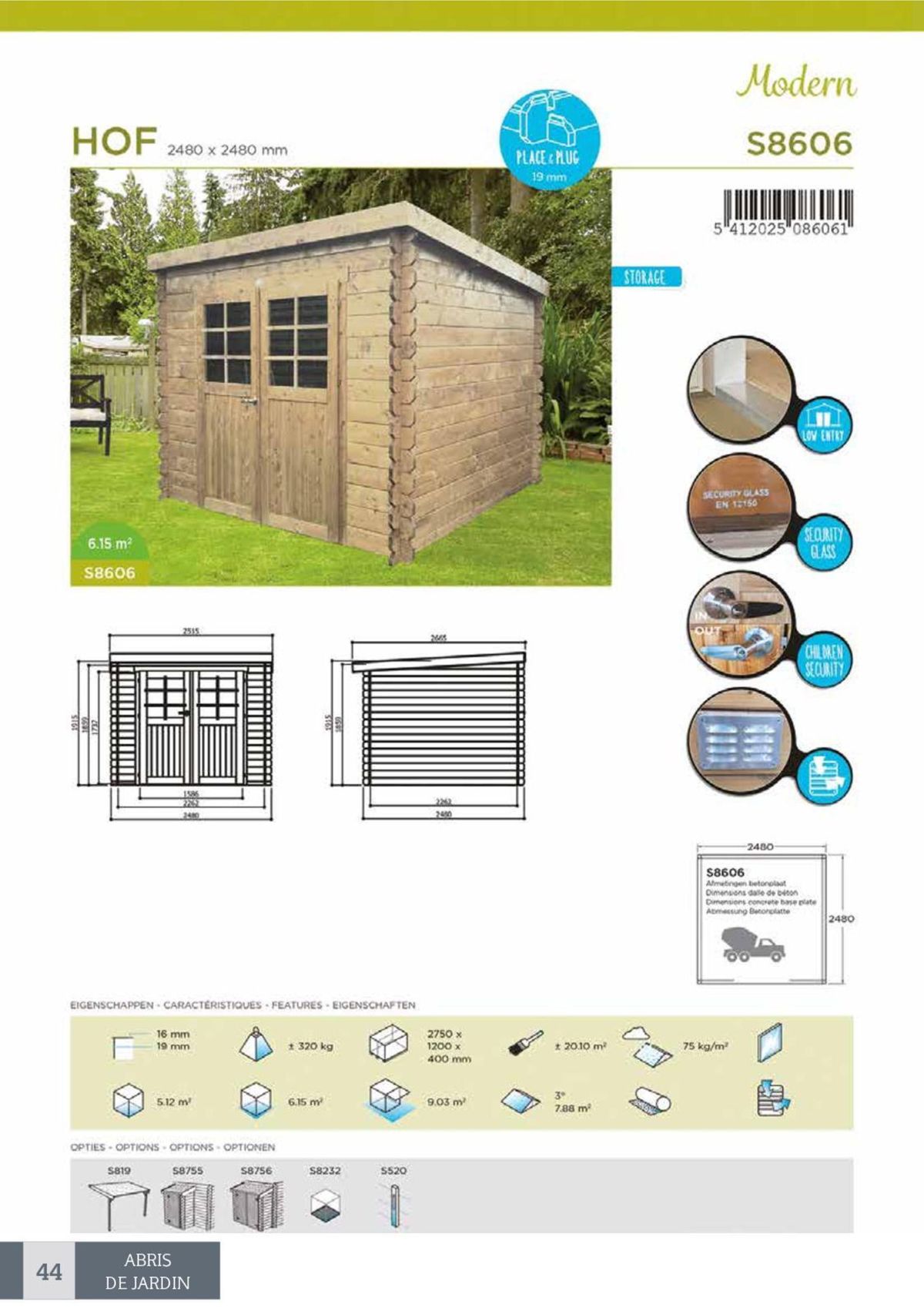 Catalogue Abris de Jardin, page 00042