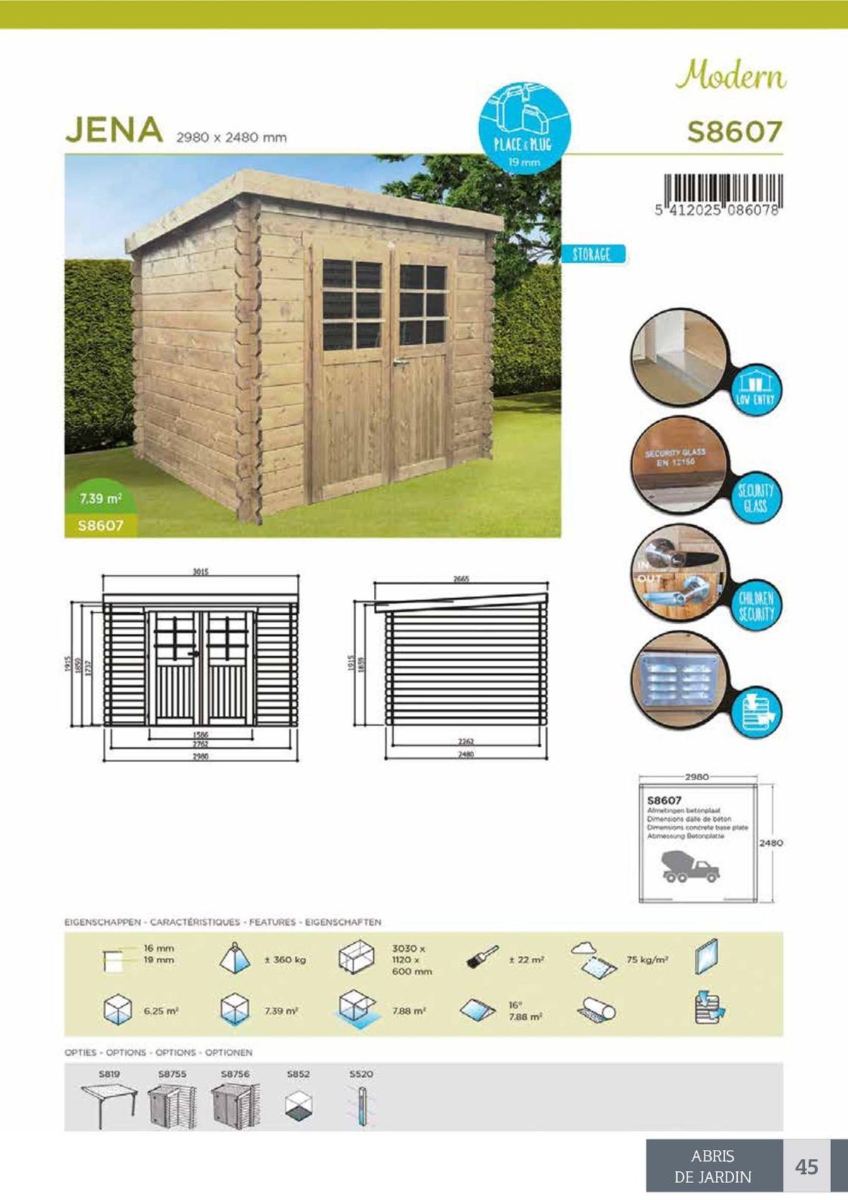 Catalogue Abris de Jardin, page 00043