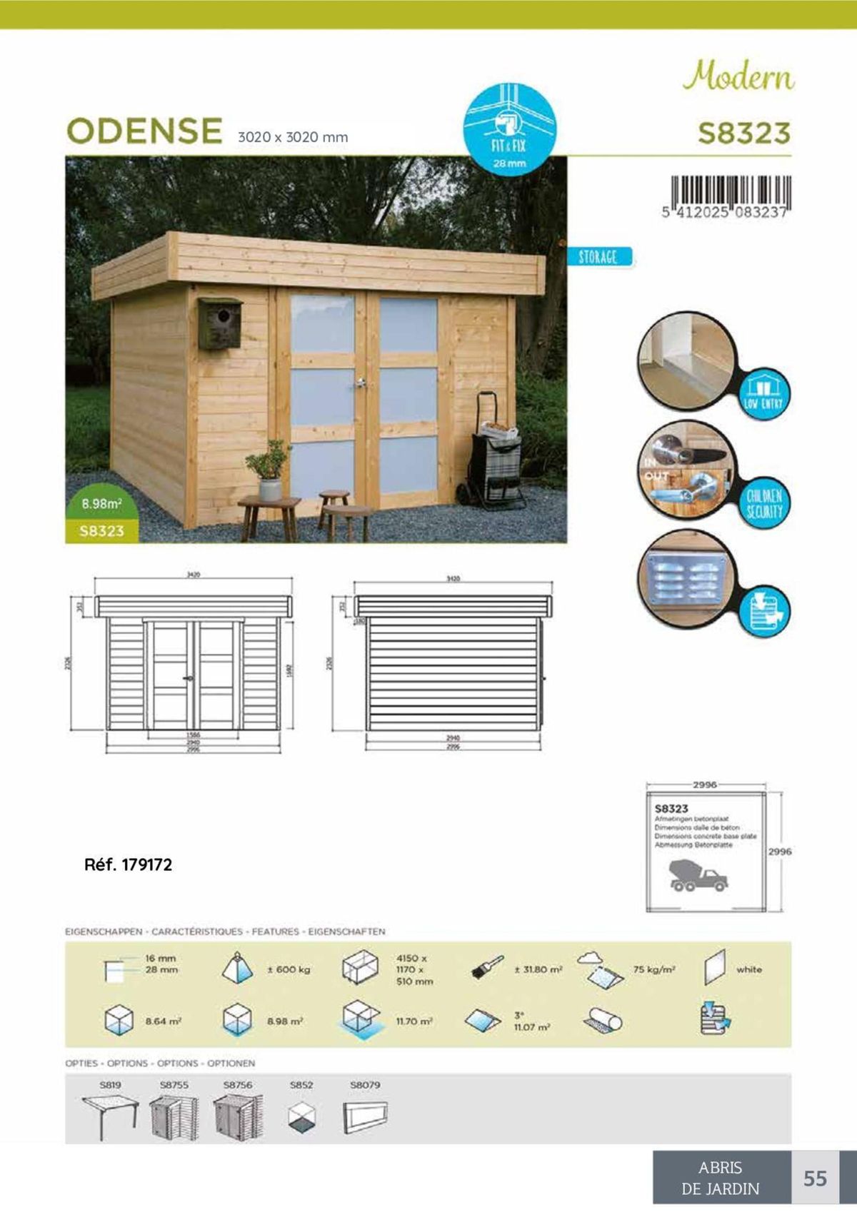 Catalogue Abris de Jardin, page 00054