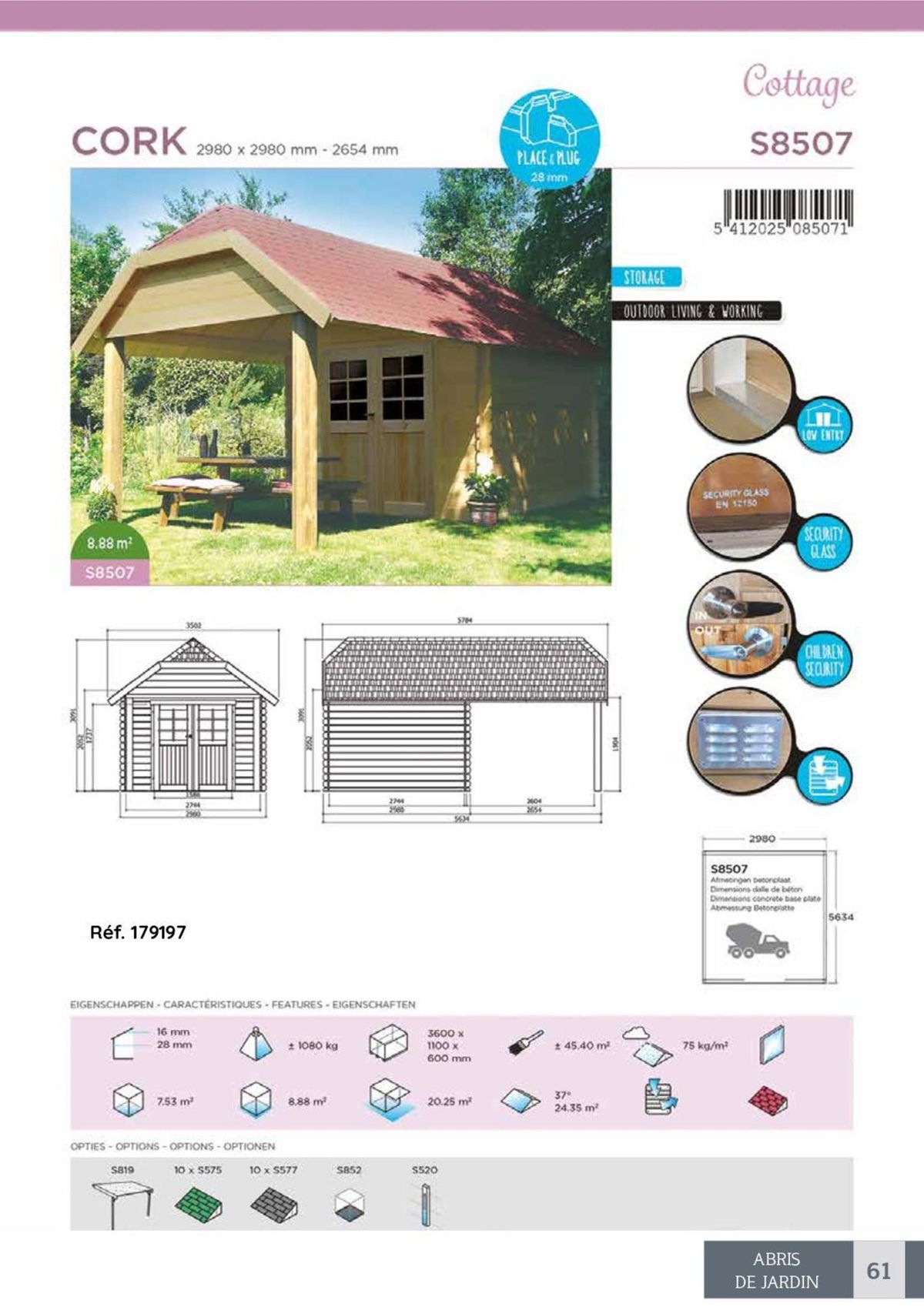 Catalogue Abris de Jardin, page 00061
