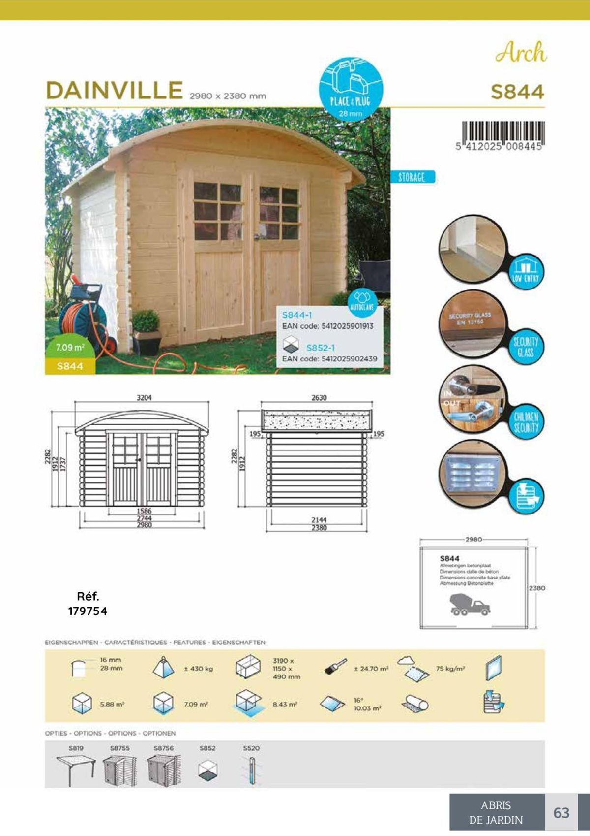 Catalogue Abris de Jardin, page 00063