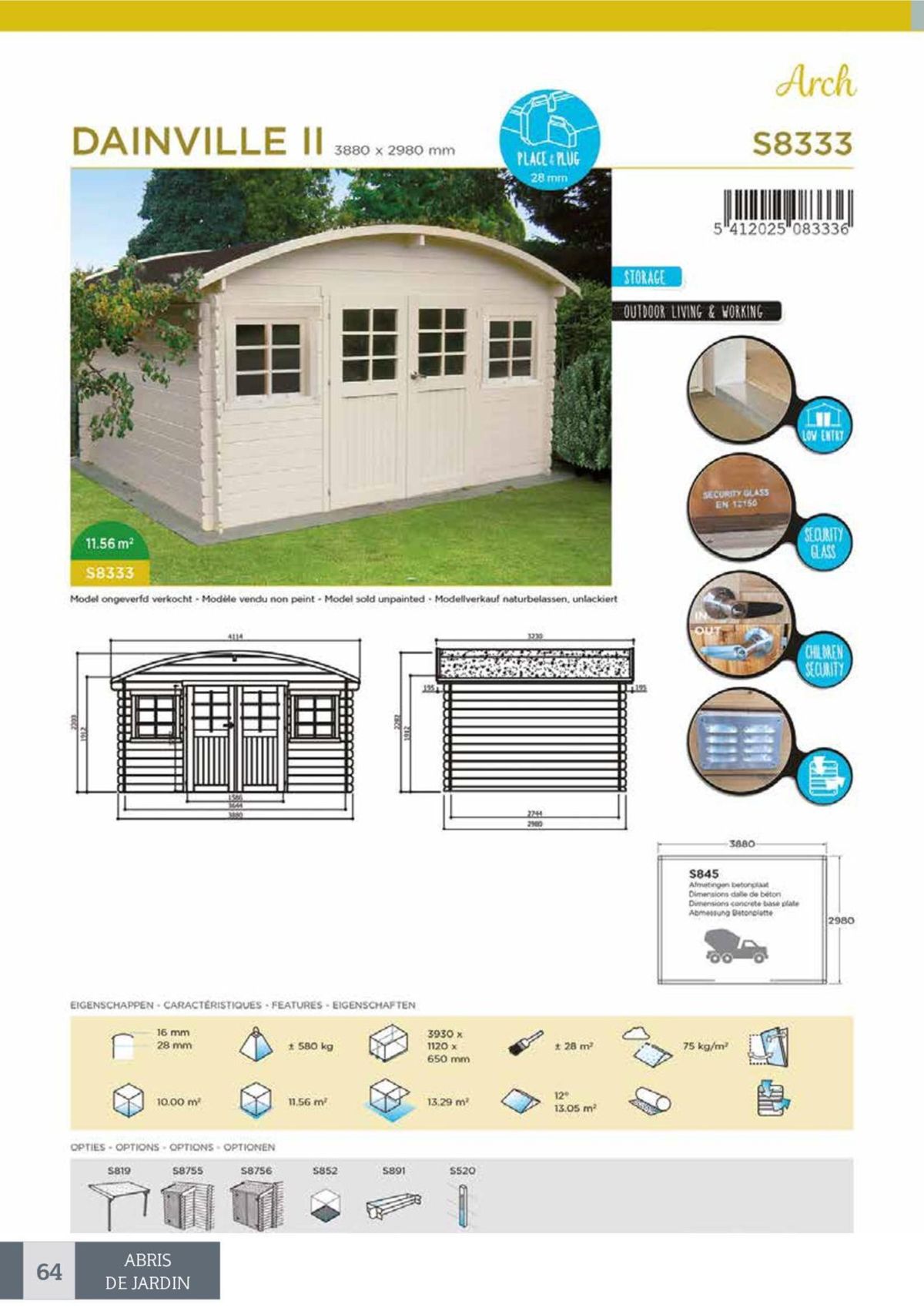 Catalogue Abris de Jardin, page 00064