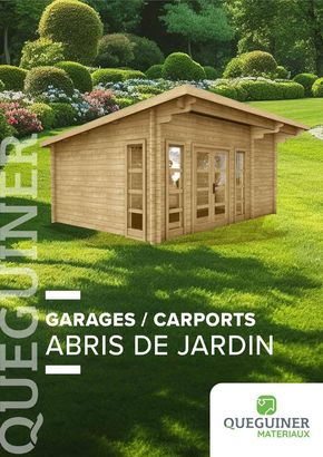 Catalogue Quéguiner à Rennes | Abris de Jardin | 31/01/2024 - 31/12/2024