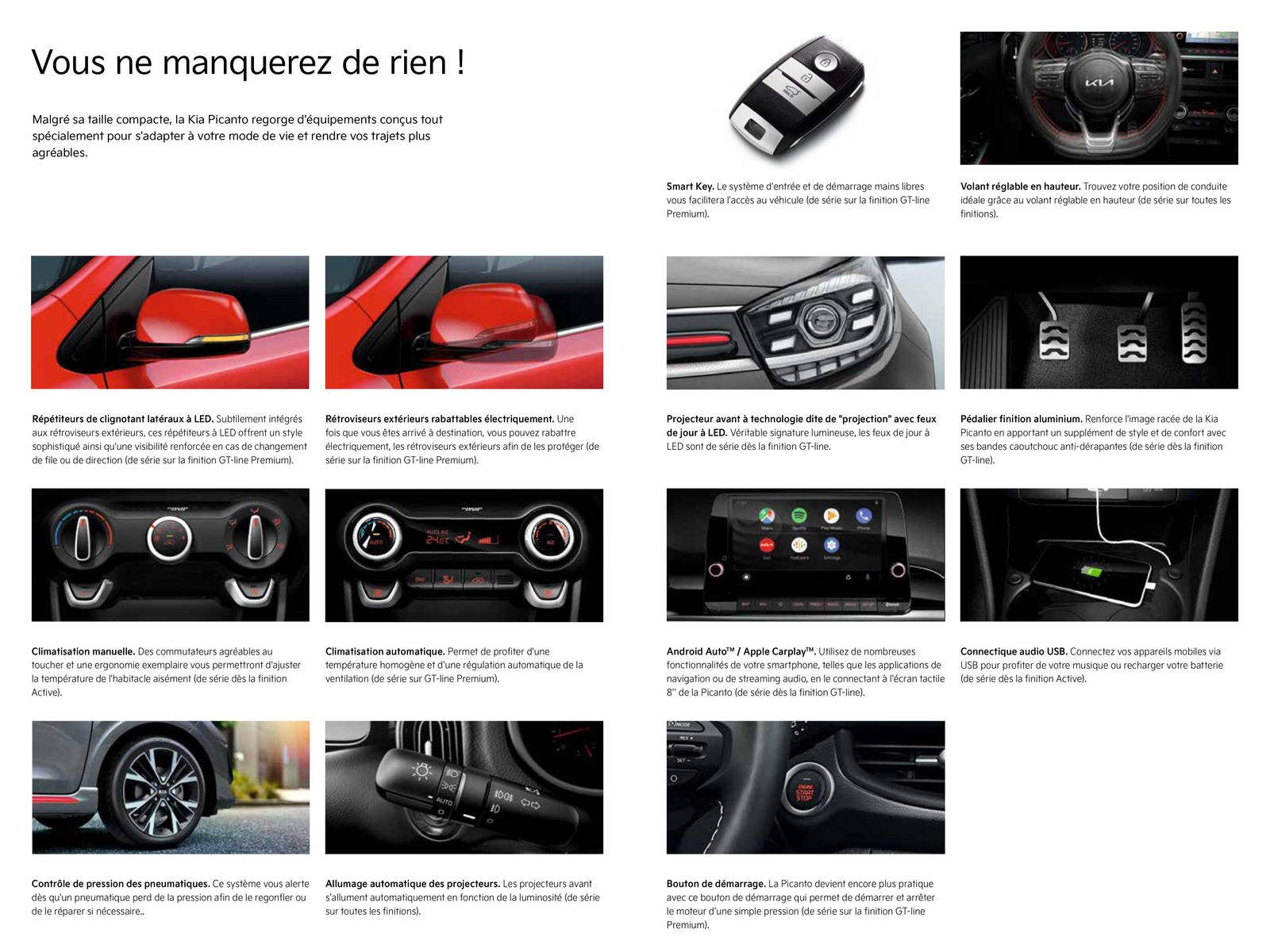 Catalogue KIA Picanto - Brochure, page 00012