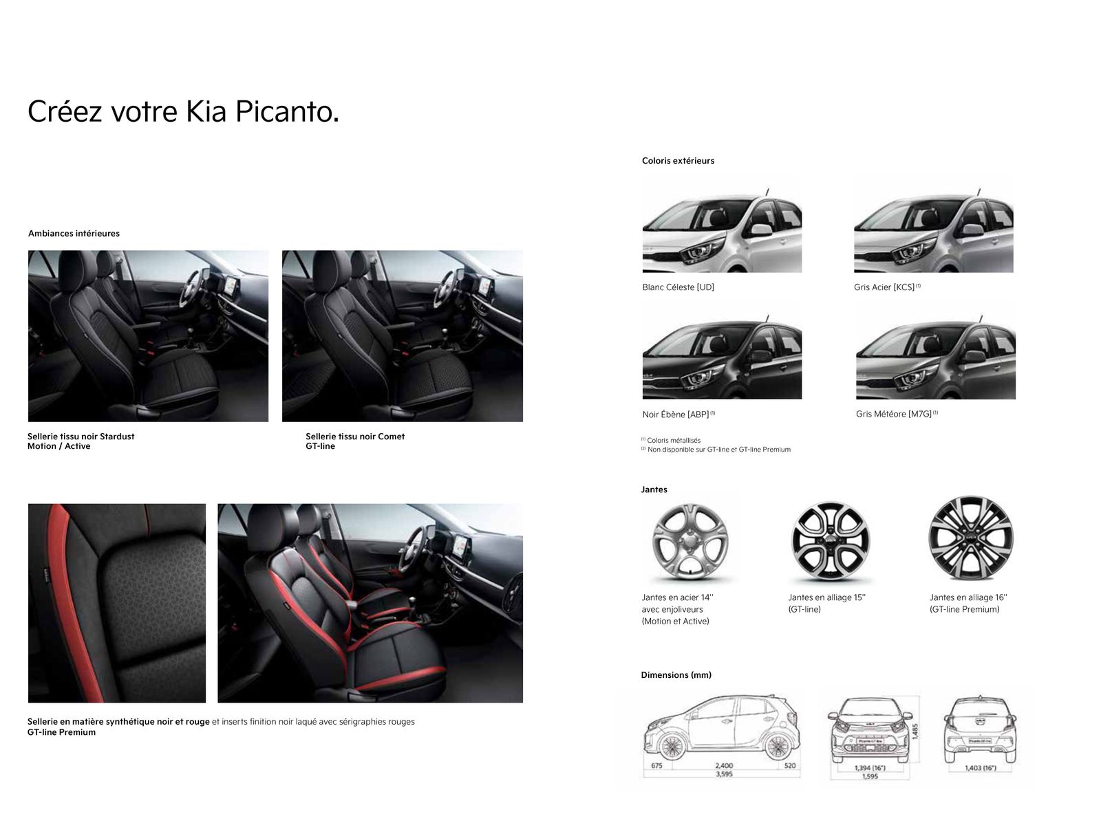 Catalogue KIA Picanto - Brochure, page 00013