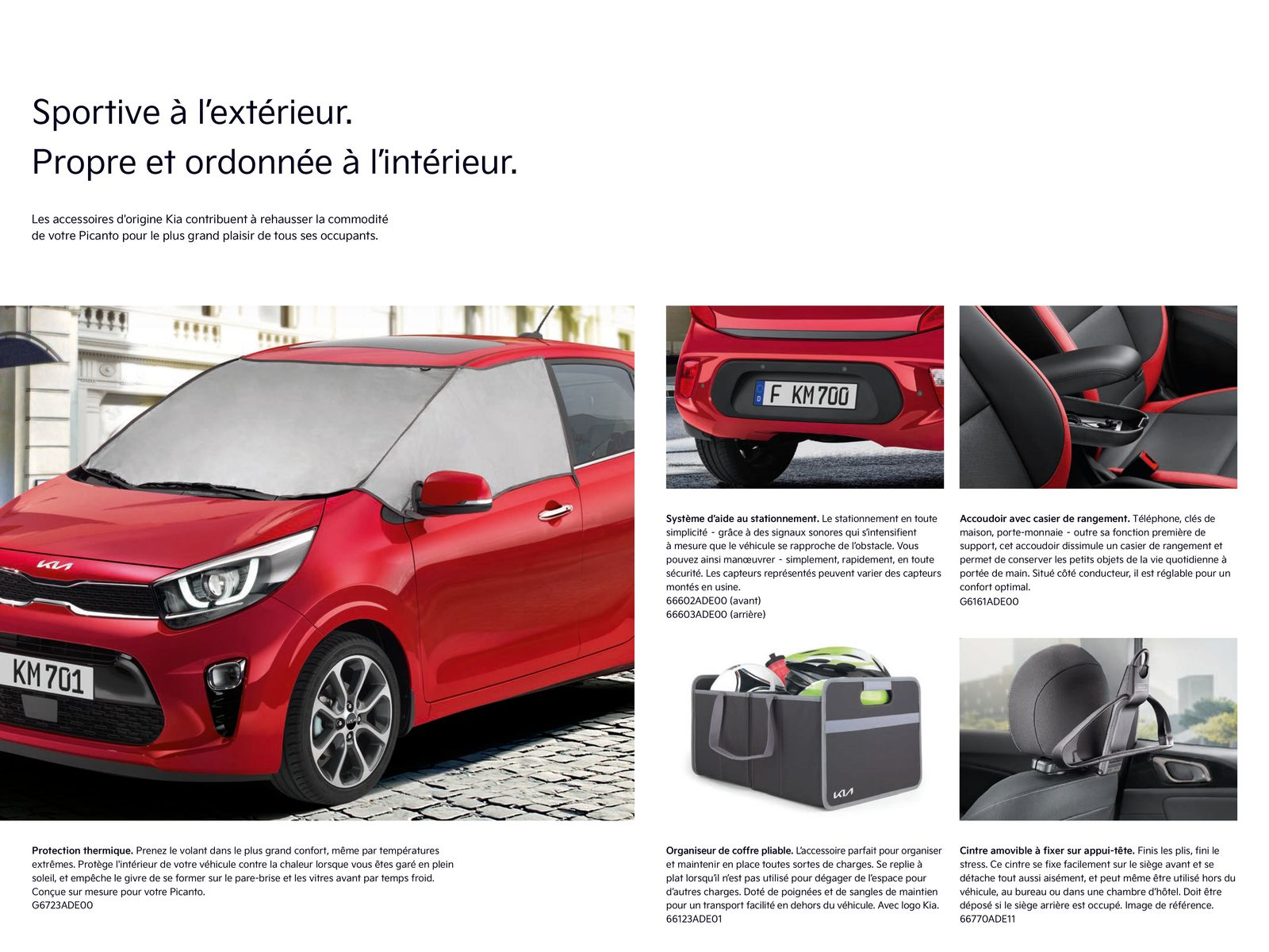 Catalogue KIA Picanto - Accessoires, page 00011