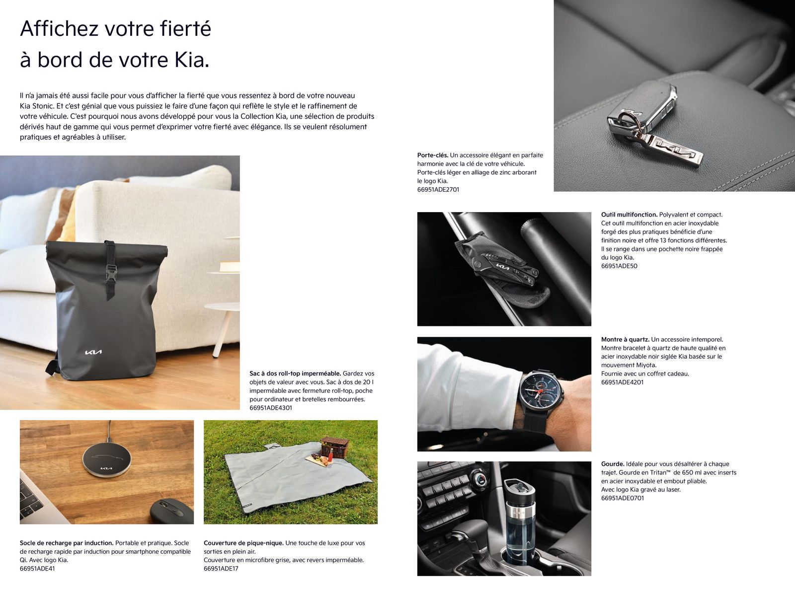 Catalogue KIA Stonic - Accessoires, page 00012