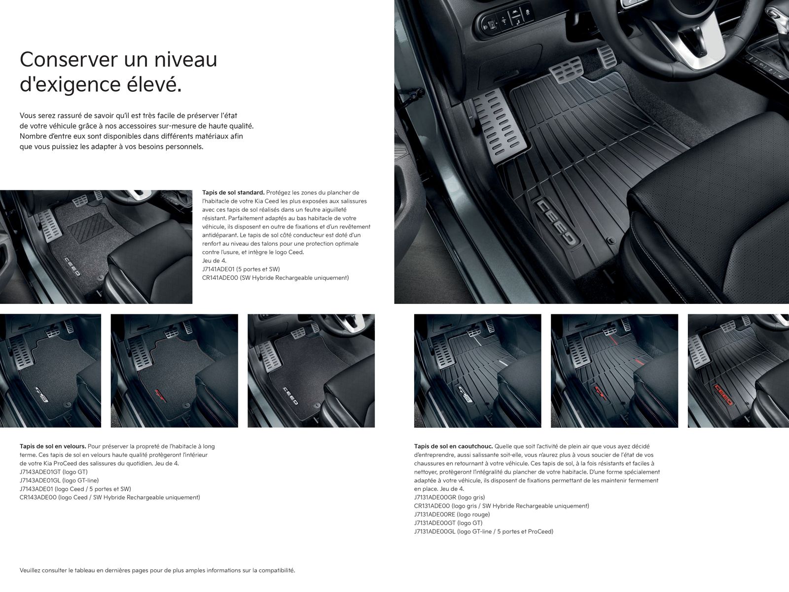 Catalogue KIA Ceed - Accessoires, page 00013