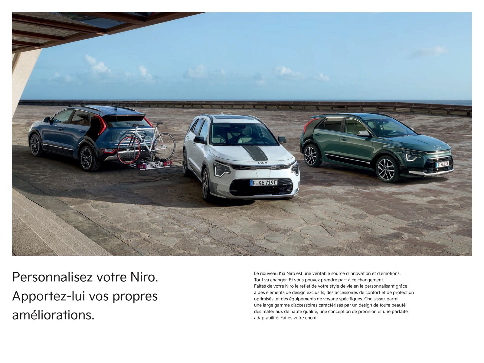 Catalogue KIA Niro EV 100% électrique - Accessoires, page 00002