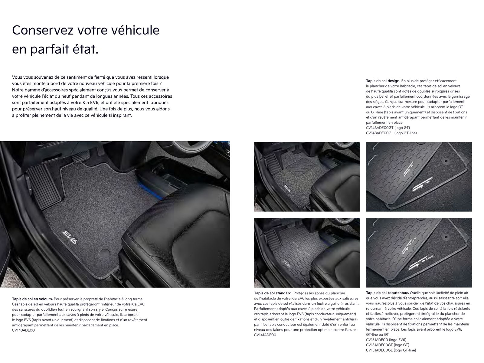 Catalogue KIA EV6 100% électrique - Accessoires, page 00012