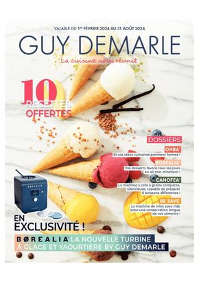Promos de Meubles et Décoration à Chantonnay | En exclusivité ! sur Guy Demarle | 01/02/2024 - 31/08/2024