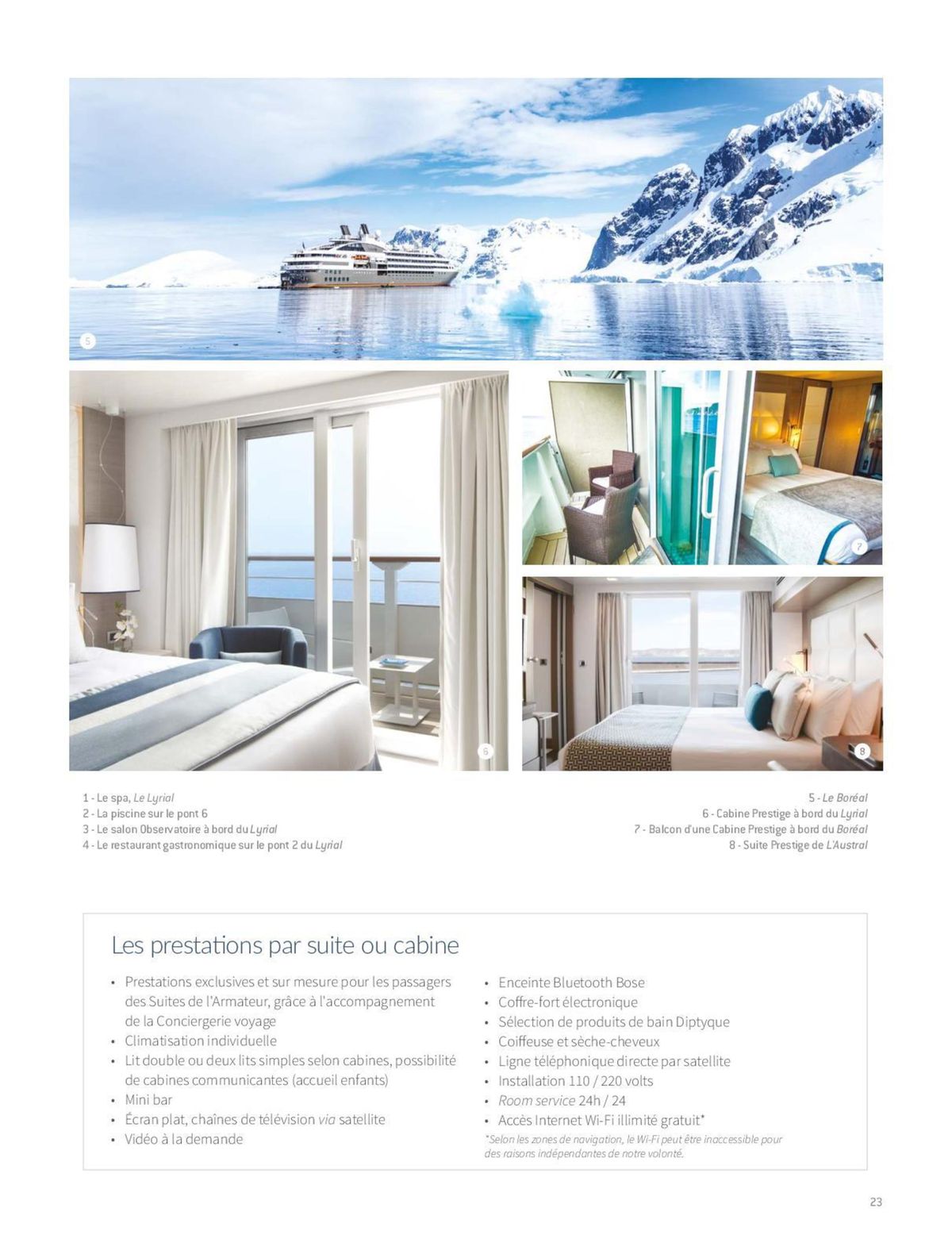 Catalogue Sélection de croisière Antarctique hiver 2024-2025, page 00015