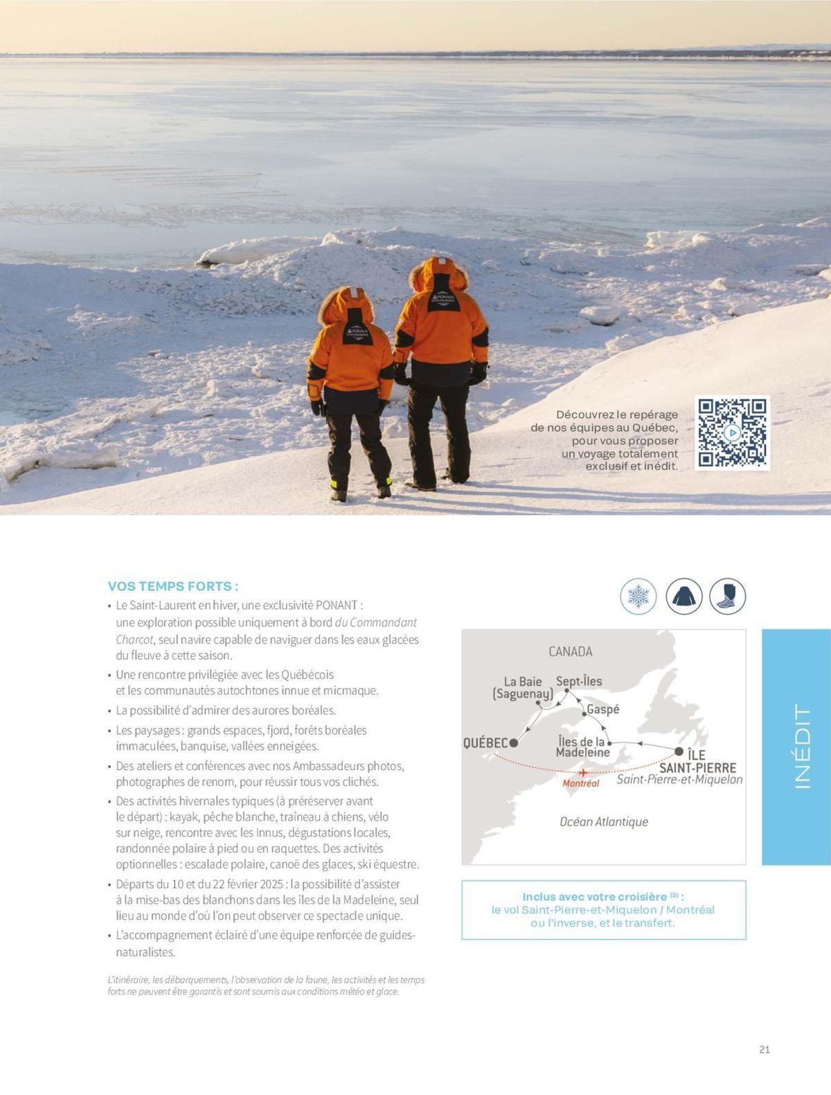 Catalogue Sélection de croisières Grand Nord hiver 2024-2025 , page 00013