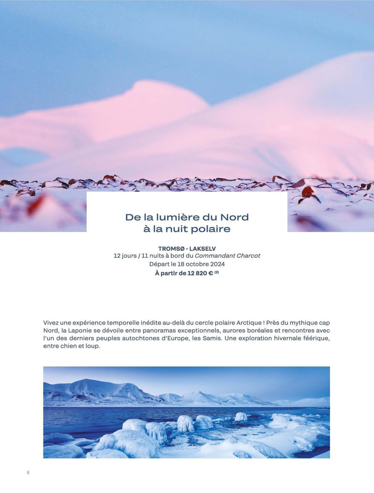 Catalogue Sélection de croisières Grand Nord hiver 2024-2025 , page 00026