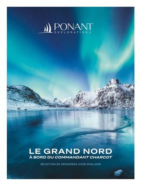 Promos de Voyages à Saint-Étienne | Sélection de croisières Grand Nord hiver 2024-2025  sur Ponant | 01/02/2024 - 28/02/2025