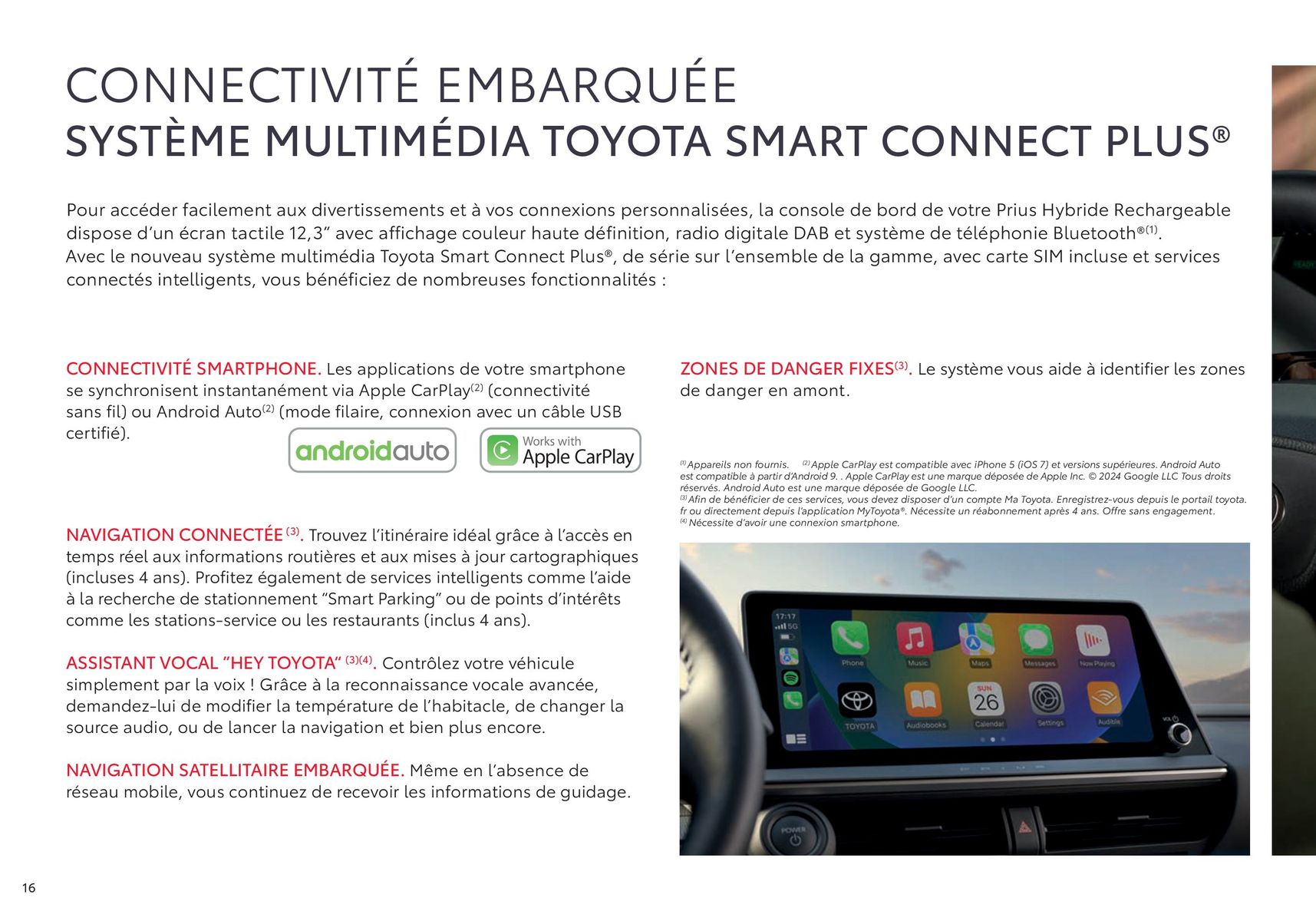 Catalogue Toyota Prius Hybride Rechargeable., page 00016