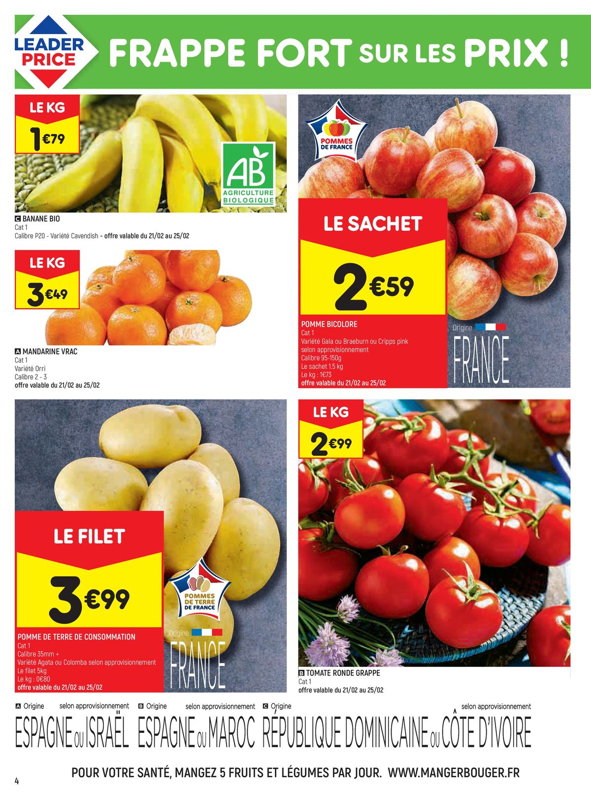 Catalogue FRAPPE FORT SUR LES PRIX, page 00004