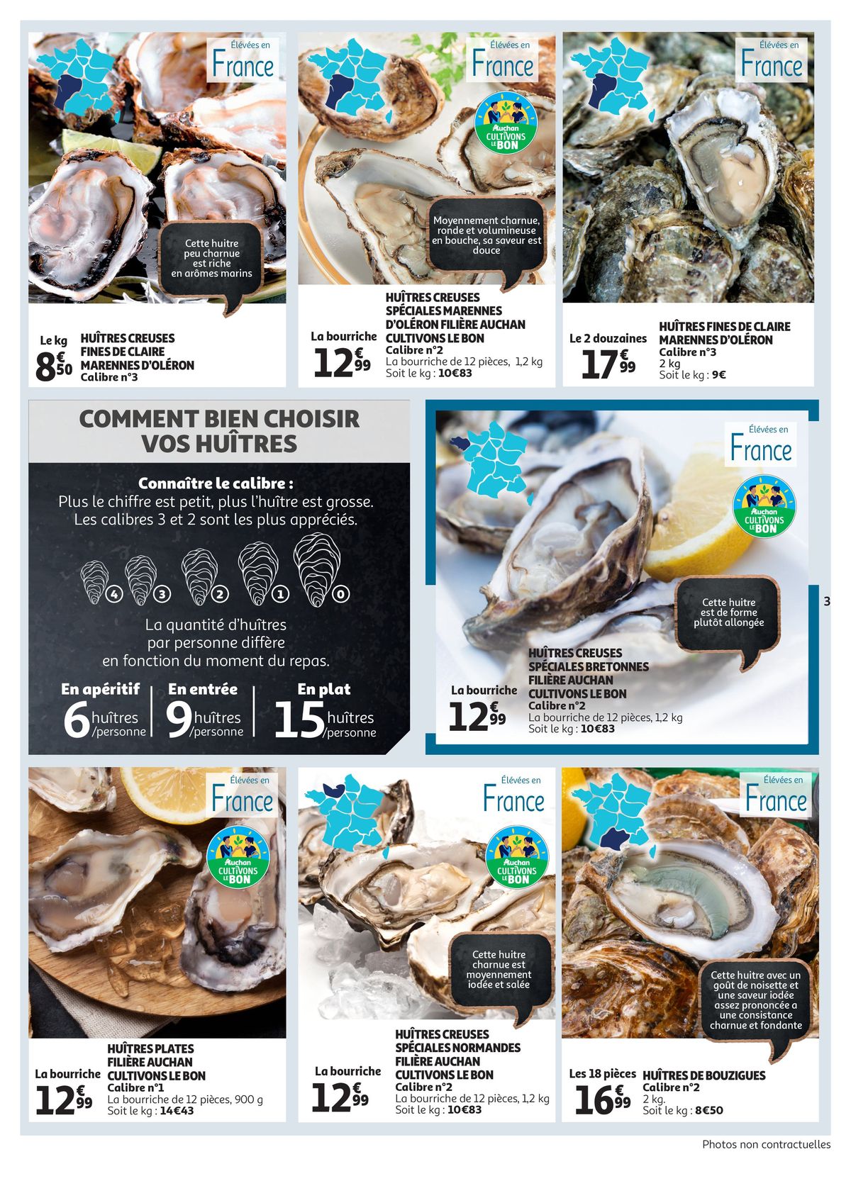 Catalogue Spécial huitres et crevettes, page 00003