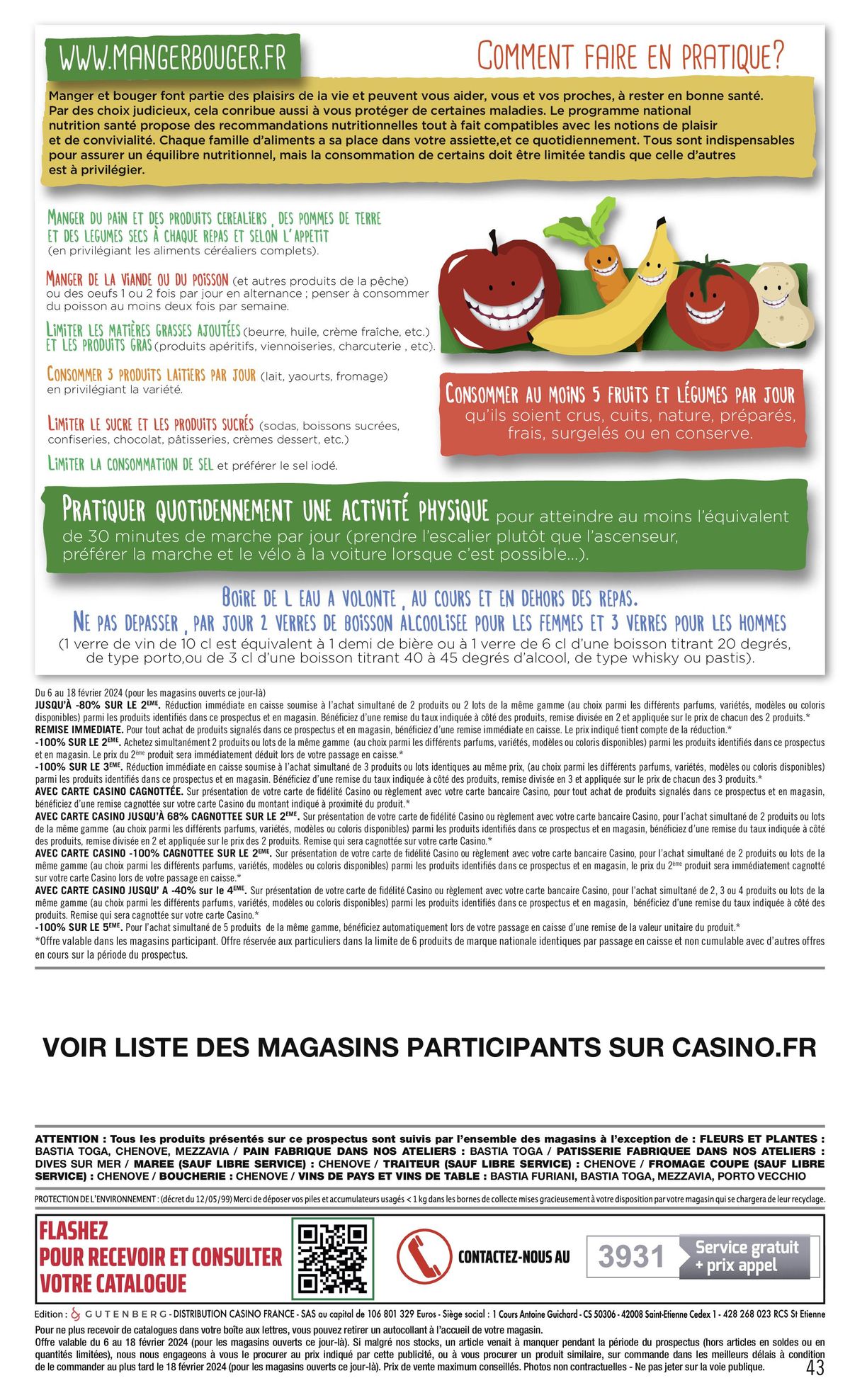 Catalogue Géant Casino, page 00043