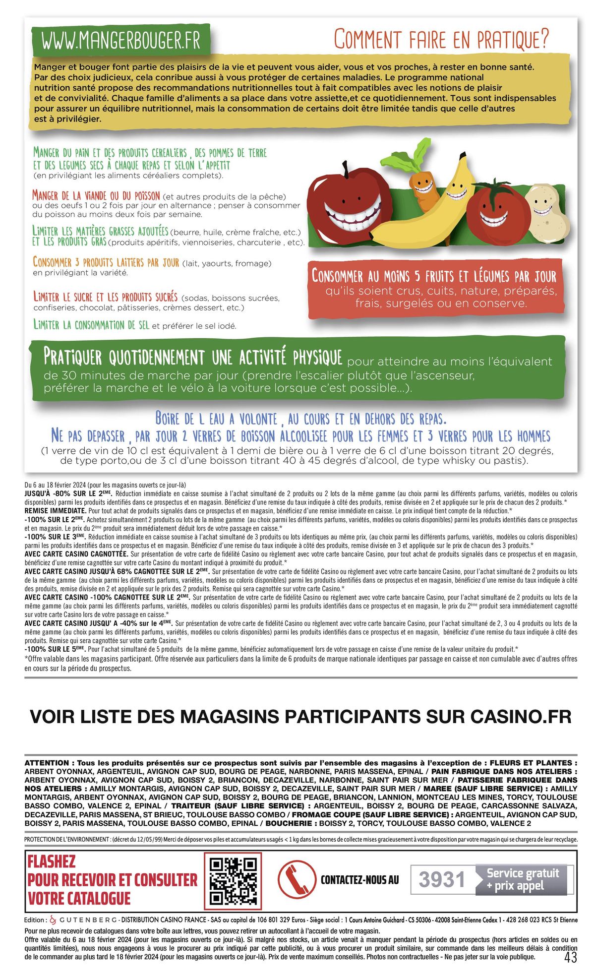 Catalogue Casino Supermarché, page 00043