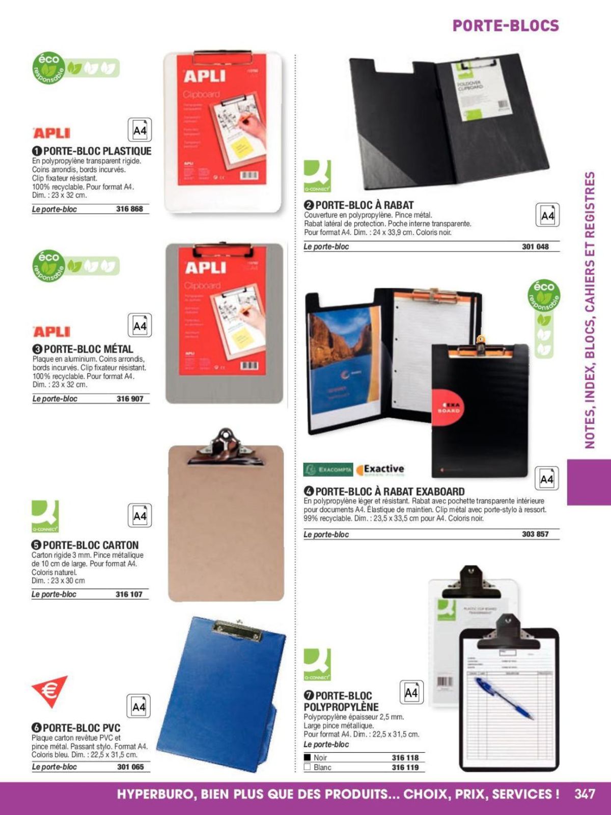 Catalogue Choix prix services, page 00301