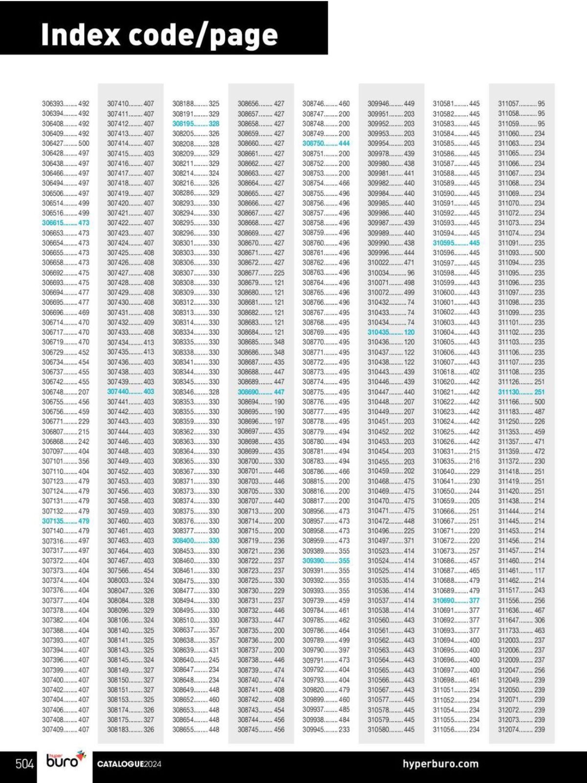 Catalogue Choix prix services, page 00475