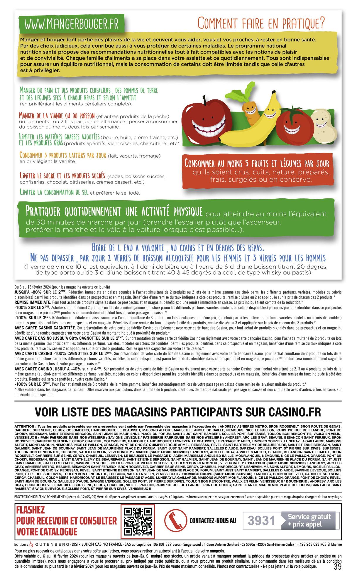 Catalogue Casino Supermarché, page 00039