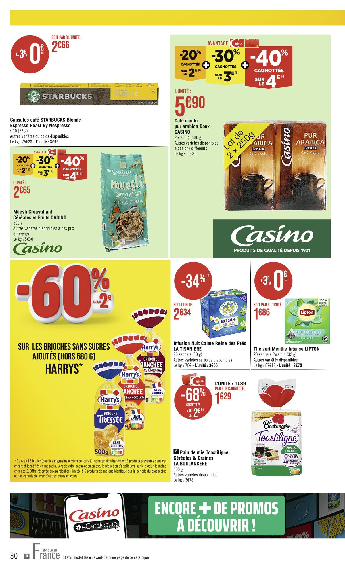 Catalogue Casino Supermarché, page 00030