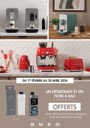 Catalogue MDA à Châteauneuf (Côte d'or) | Détartrant et un filtre à eau offerts | 02/02/2024 - 30/04/2024