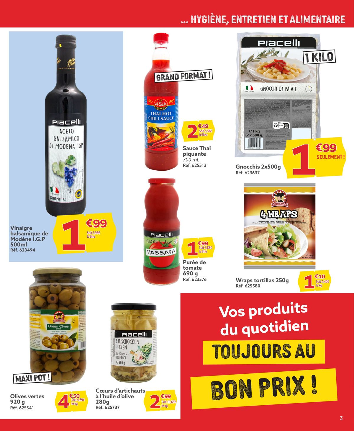 Catalogue Les bons prix Gifi, page 00003