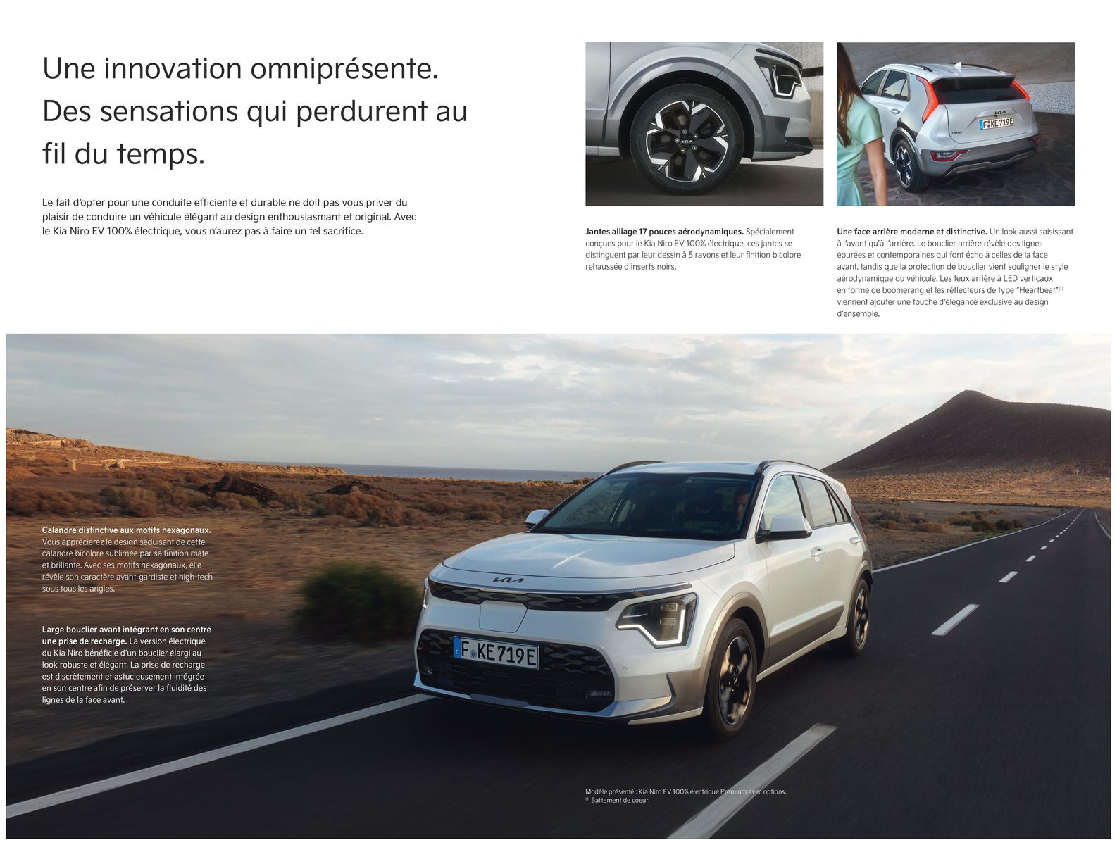 Catalogue KIA Niro EV 100% électrique - Brochure, page 00010