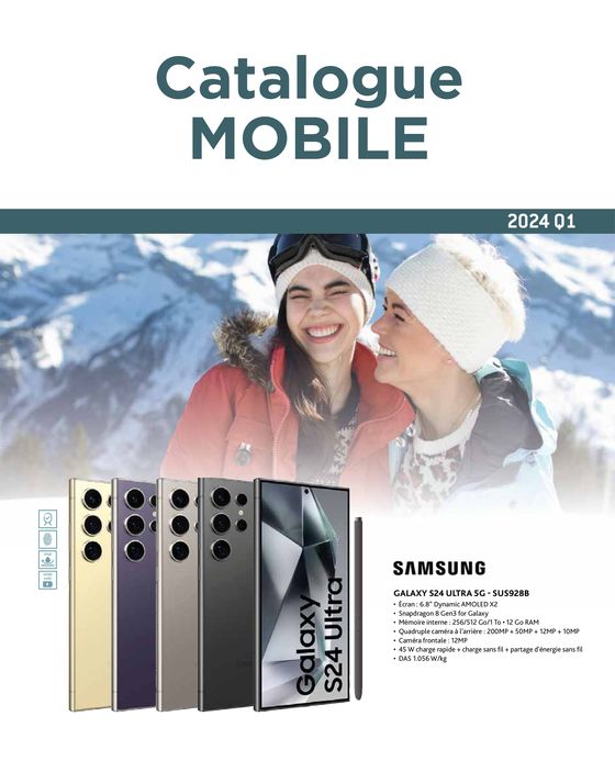 Catalogue Mobile