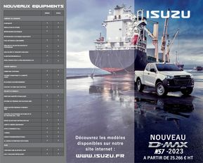 Catalogue ISUZU | Nouveaux D-Max | 02/02/2024 - 31/03/2024