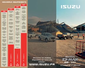 Catalogue ISUZU | Nouveaux D-Max N60 | 02/02/2024 - 31/03/2024