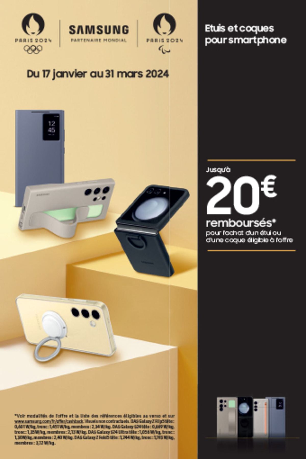 Catalogue Jusqu'à 20€ remboursés avec Samsung, page 00001