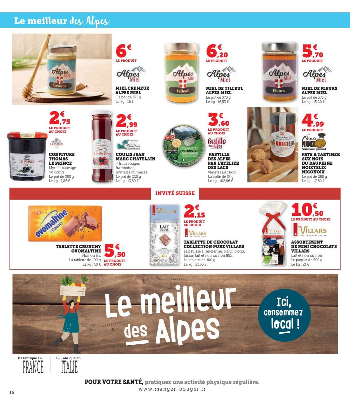 Catalogue Le meilleur des Alpes, page 00016