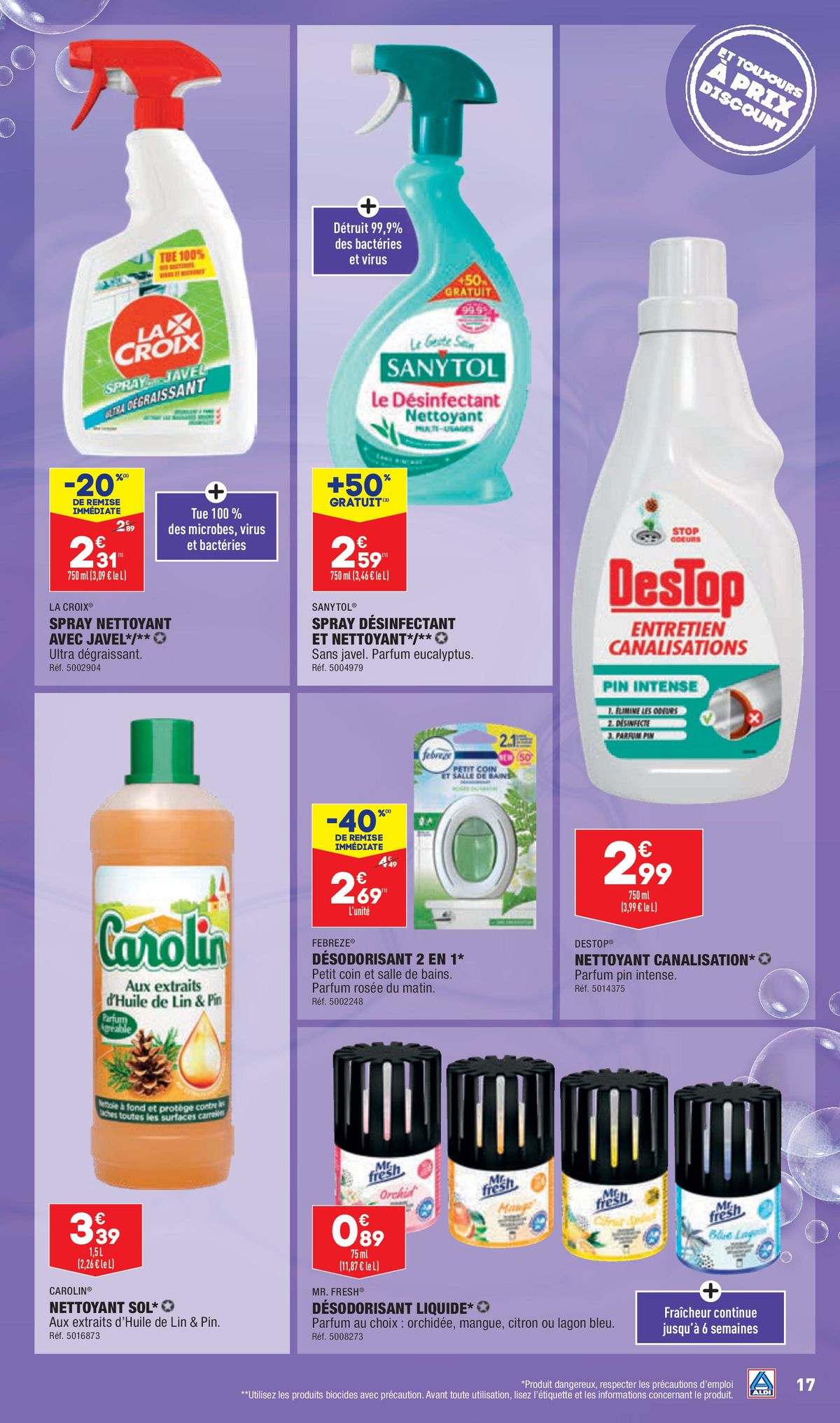 Catalogue L'entretien à prix discount, page 00018