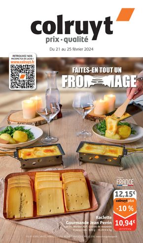 Catalogue Colruyt à Chalon-sur-Saône | Faites en tout un fromage | 21/02/2024 - 25/02/2024