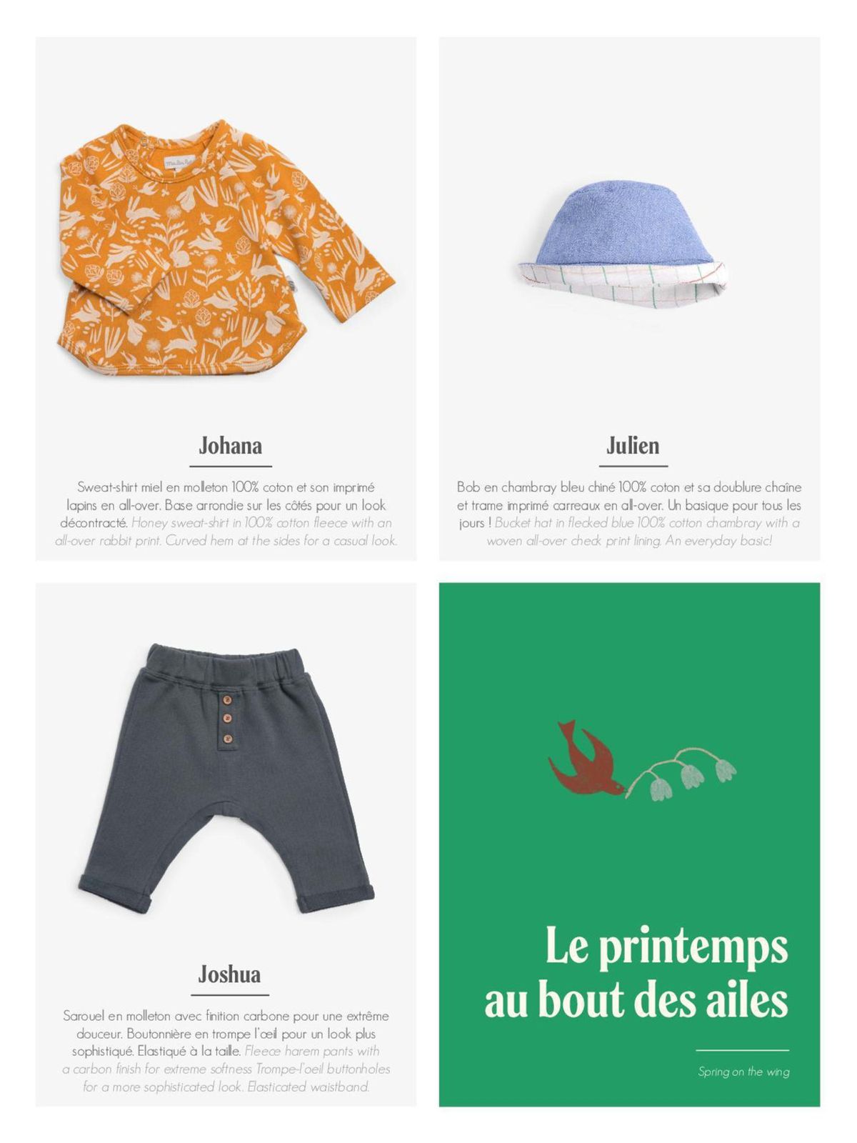 Catalogue Les Petits Habits Printemps/été 2024, page 00005