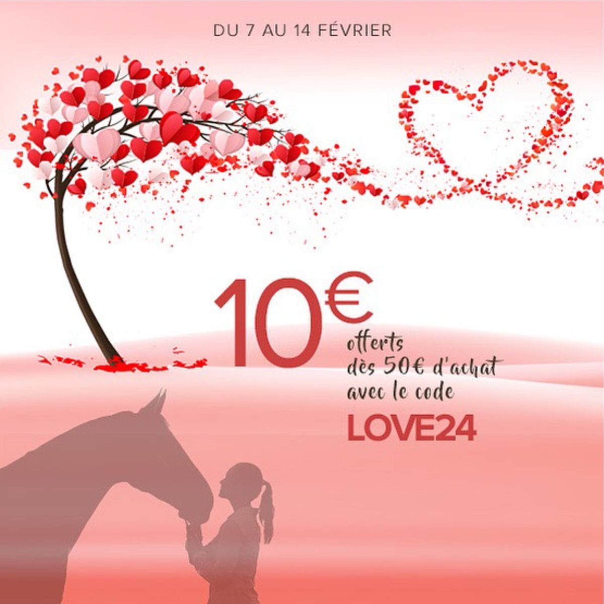 Catalogue Pour cette belle occasion, notre petit cadeau ? pour vous : Jusqu’au 14 février, 10€ offerts dès 50€ d’achat avec le code : LOVE24 , page 00001