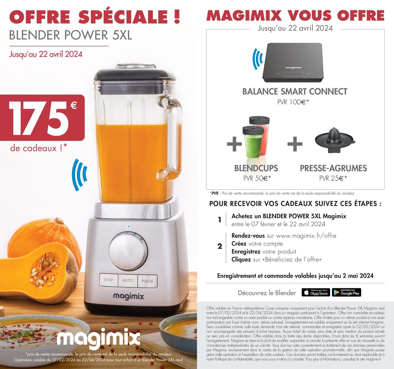 Catalogue  OFFRE MAGIMIX: 175€ DE CADEAUX!, page 00001