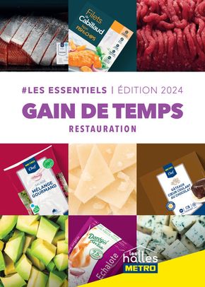 Catalogue Metro à Paris | GAIN DE TEPMS ÉDITION 2024 R E S TAUR AT ION | 07/02/2024 - 30/09/2024
