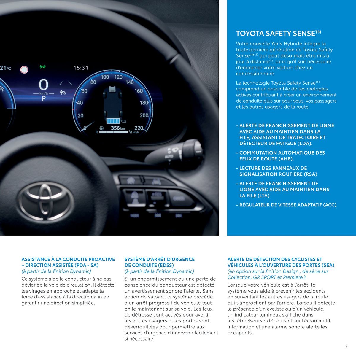 Catalogue Toyota Nouvelle Yaris, page 00007